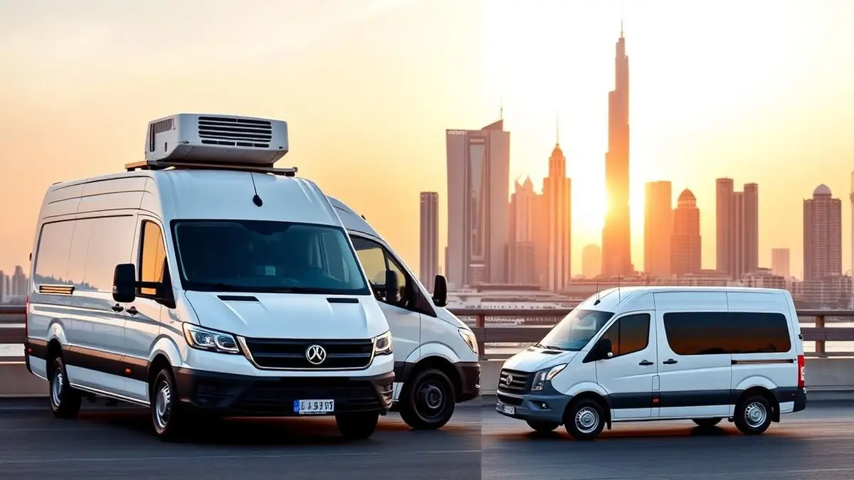 Chiller Van vs Freezer Van Dubai: Which One Does Your Business Need?