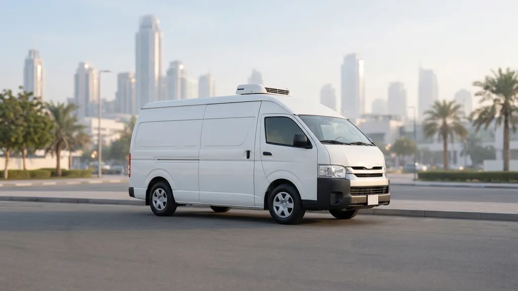DegreeZero emergency cold chain support vehicle in Dubai