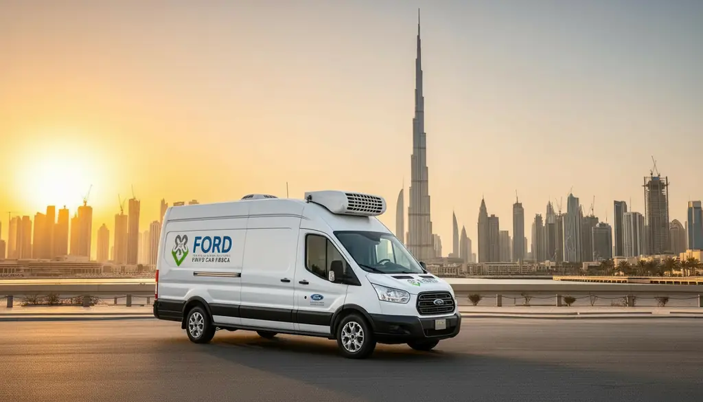 Chiller van rental Dubai