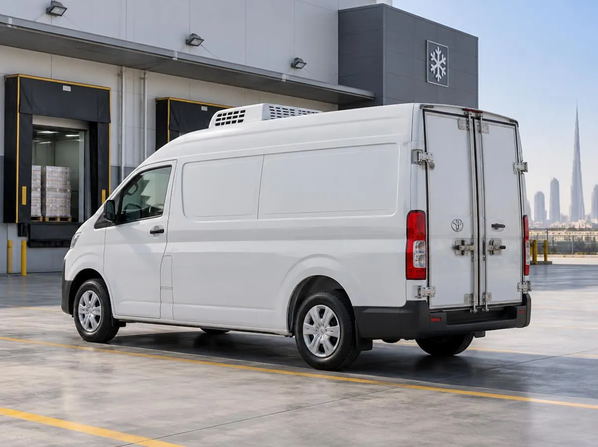 DegreeZero high roof Toyota Hiace chiller van