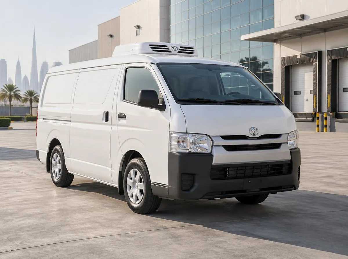 DegreeZero 1-ton Toyota Hiace standard roof chiller van in Dubai